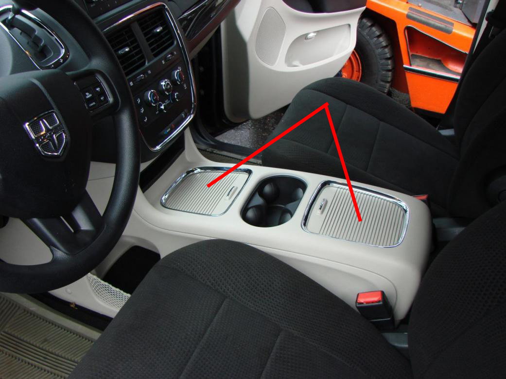 2019 dodge caravan center 2024 console