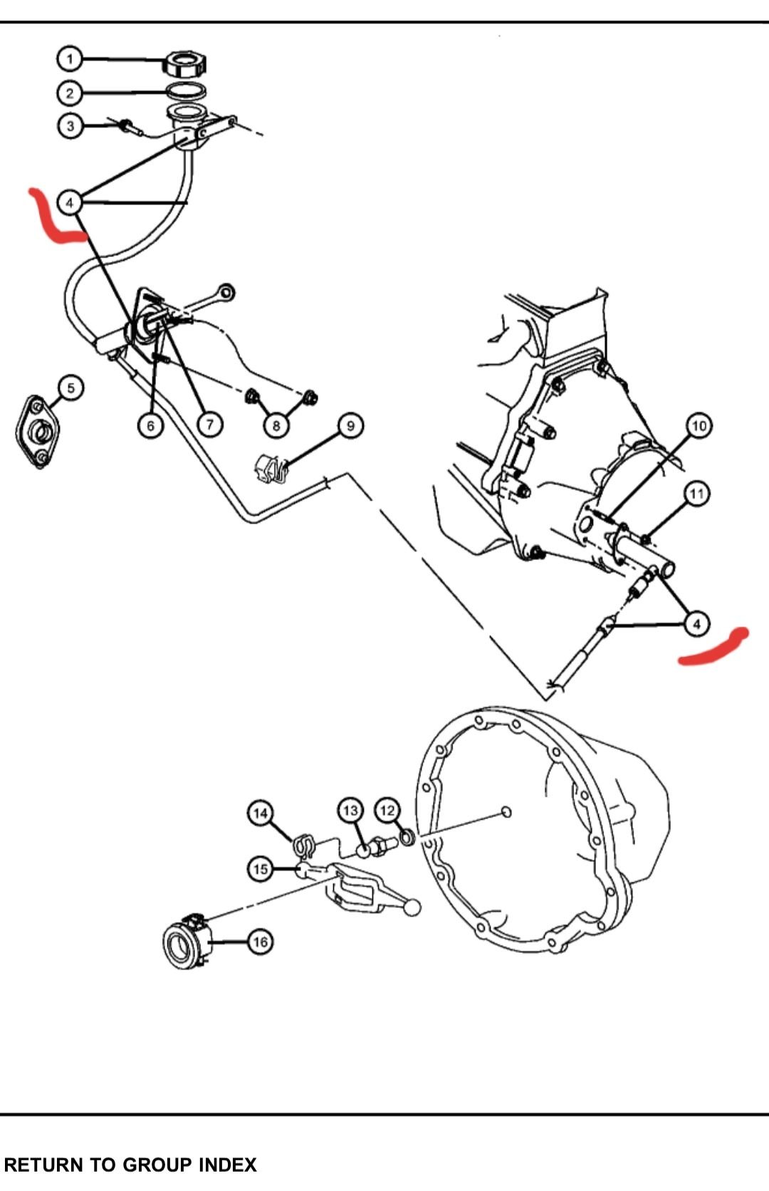 Nv4500 clutch/bellhousing question