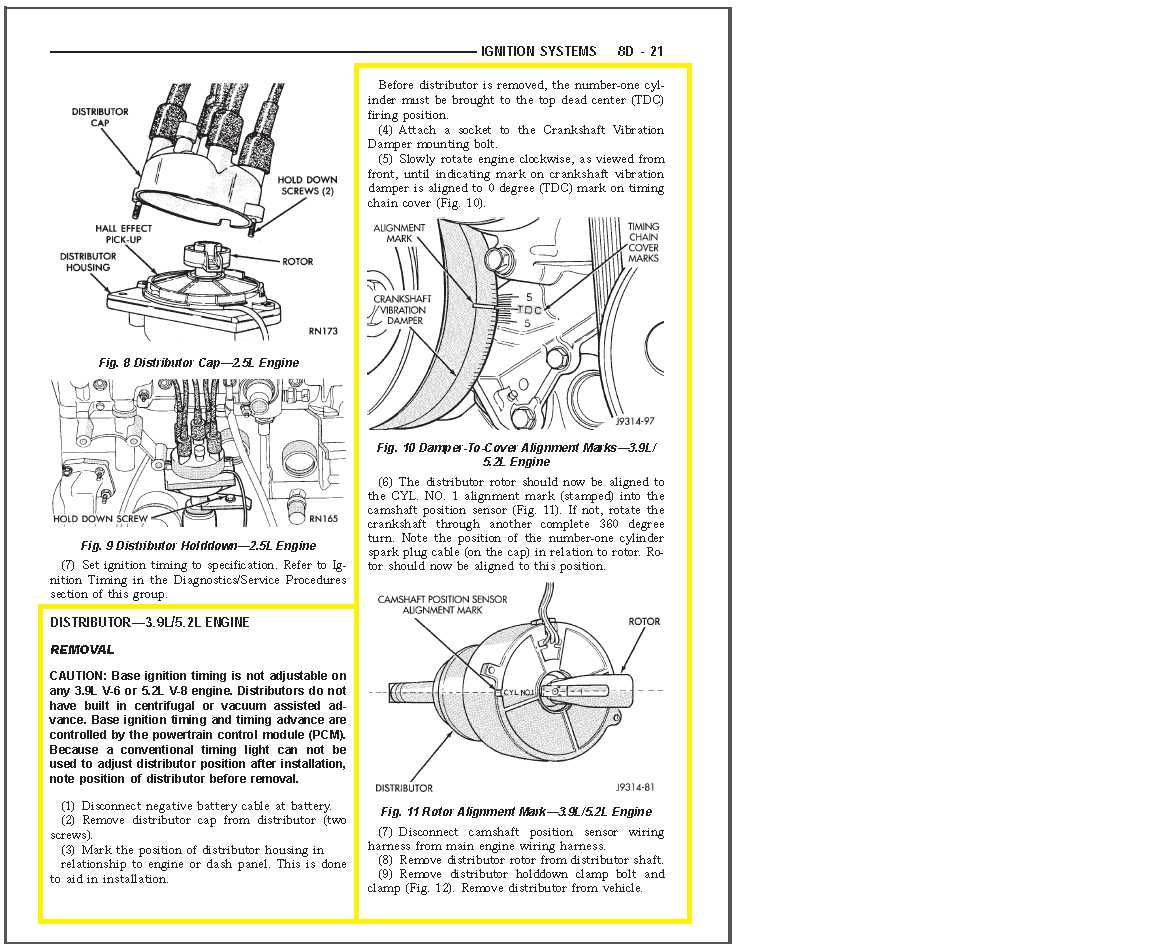 Distributor 180 Degrees Off???