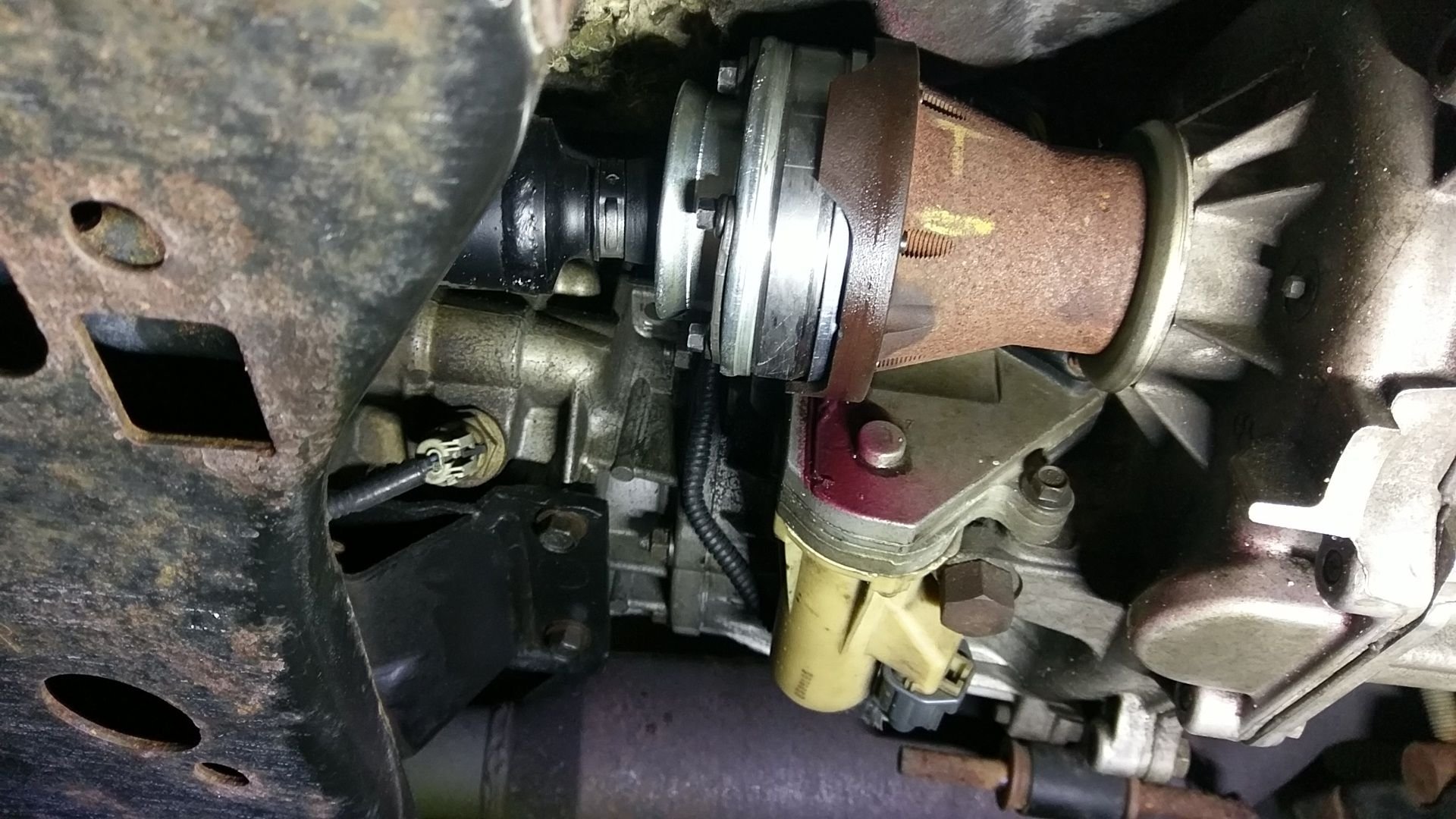 New Prop Drive Shaft Slinging Grease from Cap