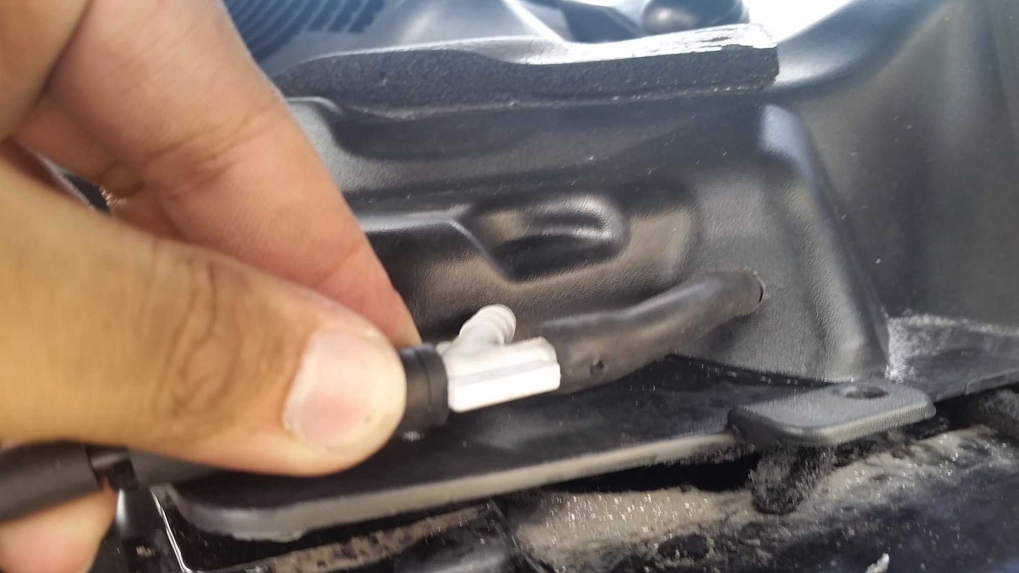 Windshield Washer Nozzle Relocation Project