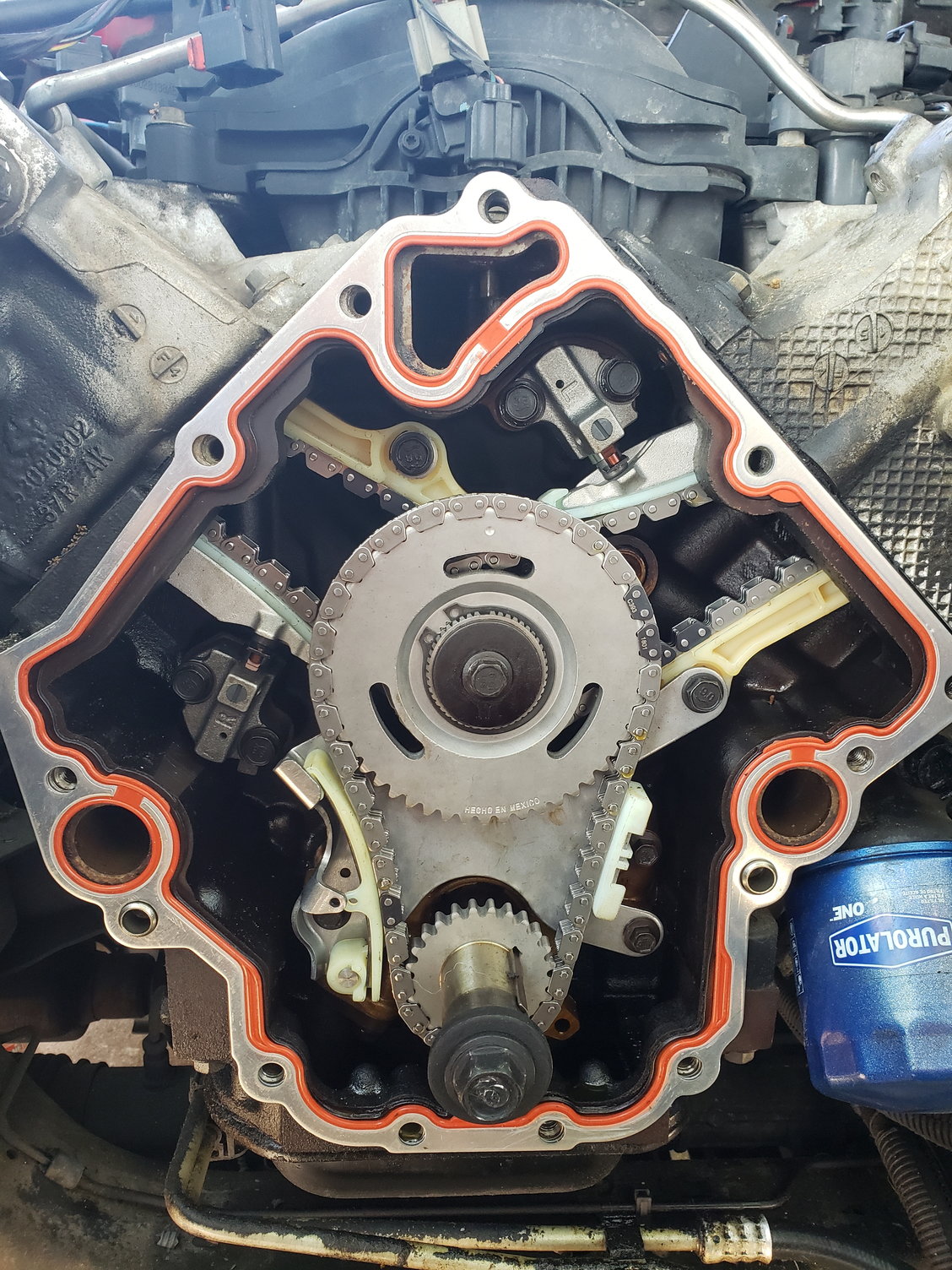 2005 4.7l timing cover gasket doesnt fit