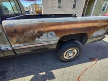 Before it was sandblasted 