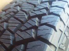 Brand new tires.. still have the little nibs on them.