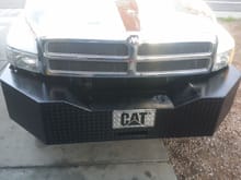 Half inch diamond plate, hand made in my driveway  (built bumper to truck)