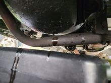 Oil change, its impossible not to hit the exhaust it seems