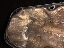 Passenger valve cover.  Btw all the bolting came off super easy so far, only broke one socket. 