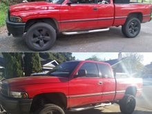 before and after lift