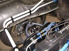 Inside shot. I still have stuff to mount and add, but the wheel is way up in that fender well. 