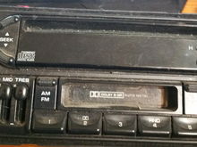 Front of spare donor radio