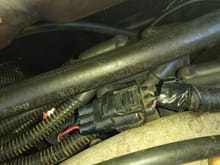 I put in a new camshaft sensor and also that connector to the harness I added not for sure if those are the right wires maybe this is what's is not letting it shift I have no idea thanks for letting me know I am not an electrical kind of person thank you sir