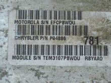 Part number for Mopar performance PCM