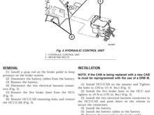 HCU (Hydraulic Control Unit) ABS Brakes