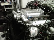Supercharged LS9 Crate engine