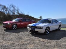 The 2011 Dodge Challenger SRT8 392 and the 2011 Dodge Charger R/T AWD