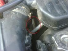 2006 Durango EGR Valve Loacation