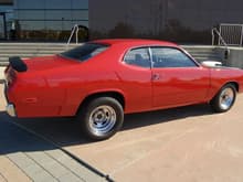 1972 Dodge Demon 340 at the Chrysler Museum