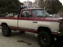 with head ach rack and off road lights