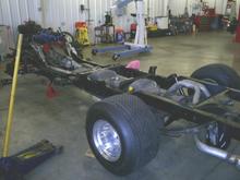 stanleys pics 5/Teardown for frame swap.Brand new crated Mopar frame.