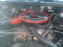 Painted my air breather cover. I think it looks awesome.