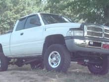 This is my ram in July '08 It is the last pic with all its original sheet metal. I destroyed the passenger door in a freak accident in December.