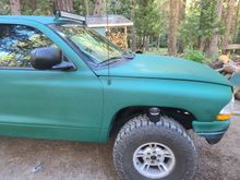 After Pulling the tape. (Ive got plans for the bumper...)