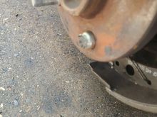 Cut off most of the stud.