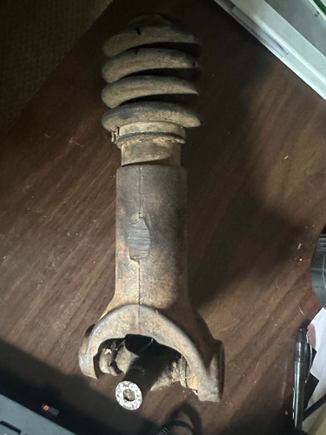 1997 Front Driveshaft boot at slip yoke