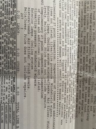 There are multiple codes listed on this sheet.. sorry it’s upside down