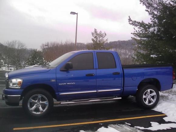 Just got her...