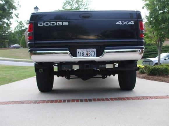 nasty old tow hitch