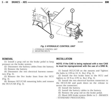 HCU (Hydraulic Control Unit) ABS Brakes