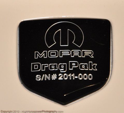 The 2011 Dodge Challenger V10 Drag Pak