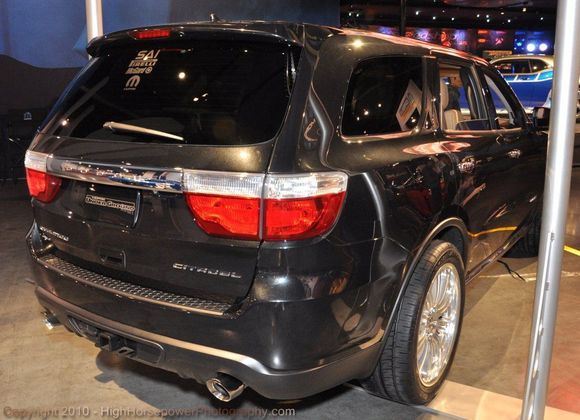 The 2011 Dodge Durango Citadel - Black &amp; Tan