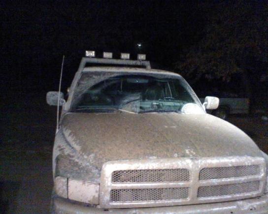 After a few muddy ditches lol