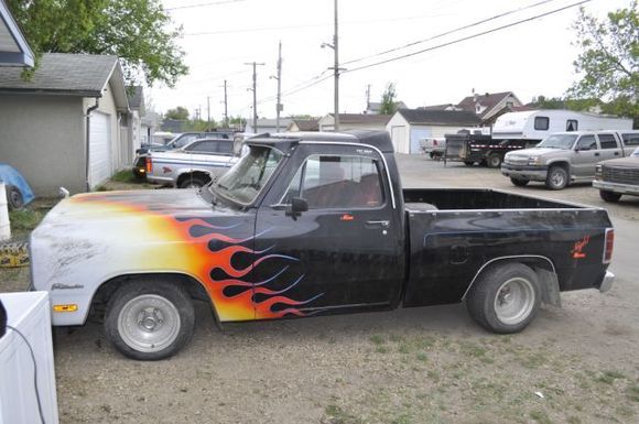 Custom flame paint job (Not the prettiest, but I should just need to redo some of the clearcoat and buff her up..)