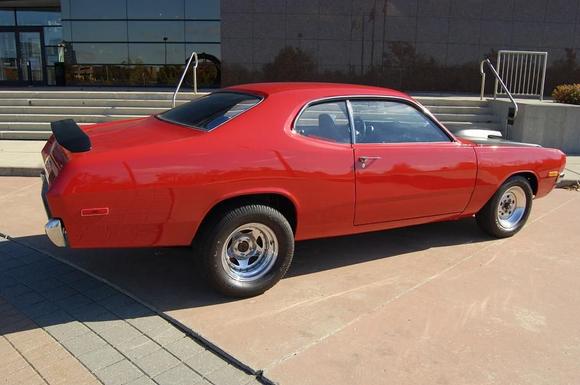 1972 Dodge Demon 340 at the Chrysler Museum