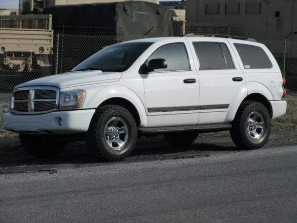 Before the mirrors and running board paint