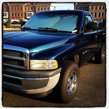 My truck front side (after repaint)