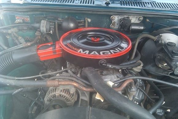 Painted my air breather cover. I think it looks awesome.