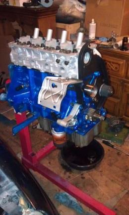 the new rebuilt motor