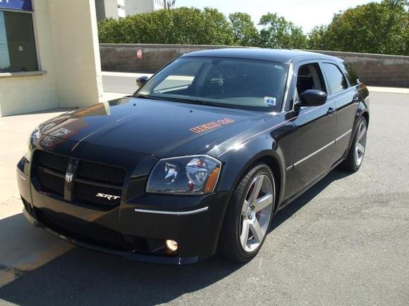 My SRT chillin @ Lowes Motor Speedway