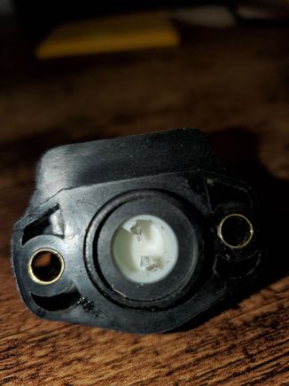 Plastic tabs gone because I didn't align it properly.