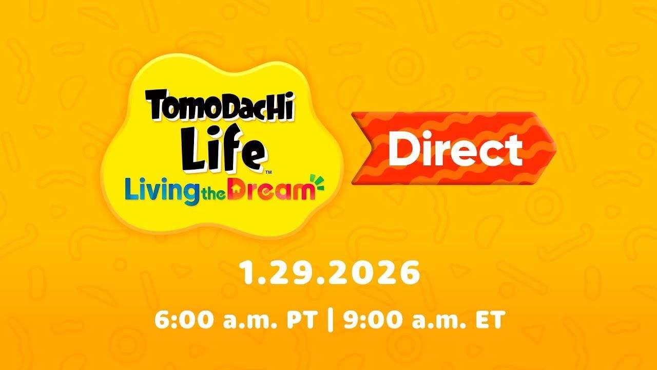 A Tomodachi Life-focused Direct is scheduled for Thursday!