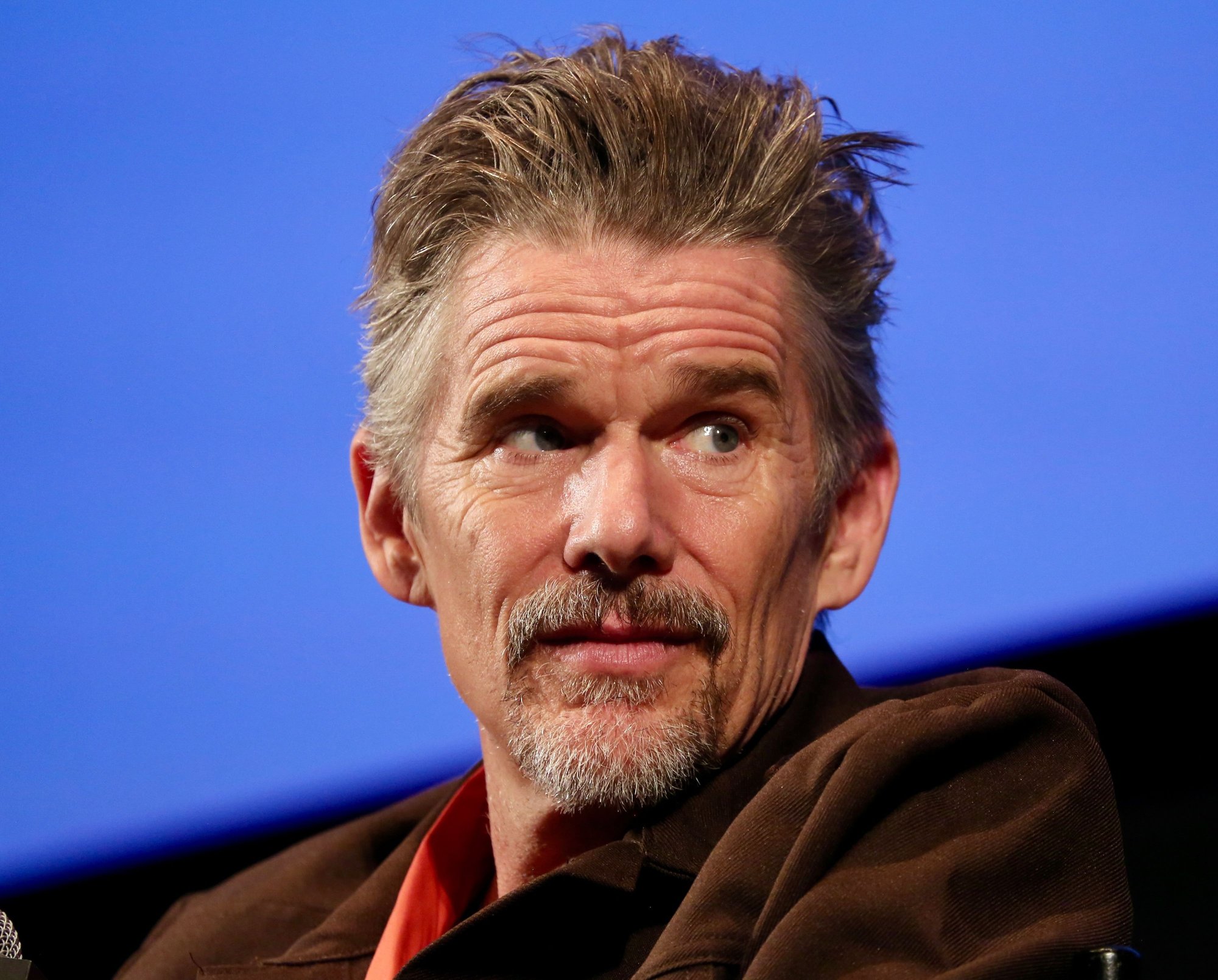 My photo of Ethan Hawke from the NYFF Blue Moon Q&A