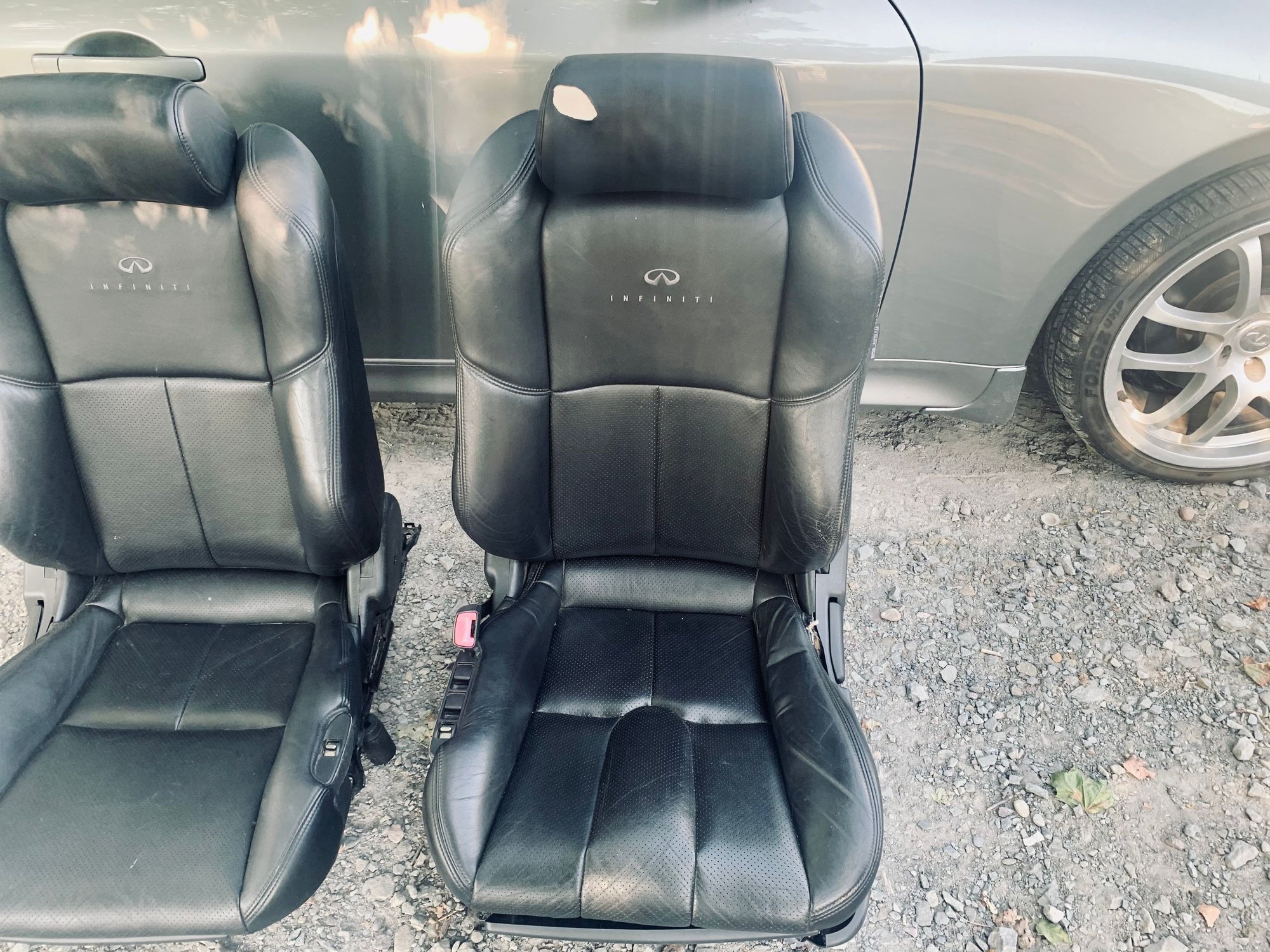 FS Nice G35 Coupe Seats, Black, Leather, Heated! G35Driver