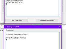I pulled the TMC code as well as the EMC, before clearing them.
