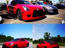 infiniti g35 , red , gtr body kit                        #g35#redcar#monbb#bodykit#gtrstyle#34#infiniti#car#passion#flash#sun#love2ride