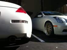 Destinee (350GT) and Brianna (Fairlady Z)