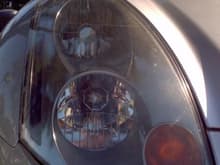 G35 headlight before Restoration  PASSENGER SIDE